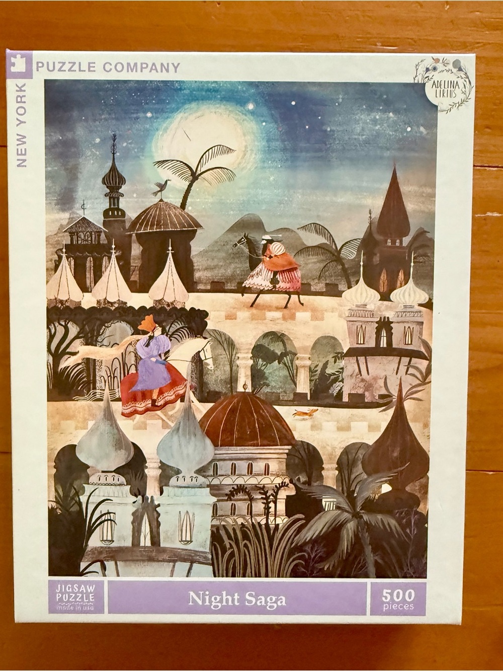 New York Puzzle Company "Night Saga" 500-Piece Jigsaw Puzzle